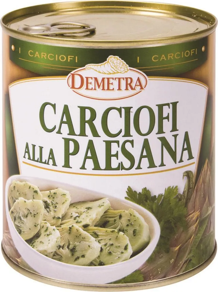Paesana-style artichokes 780 gr. - Demetra