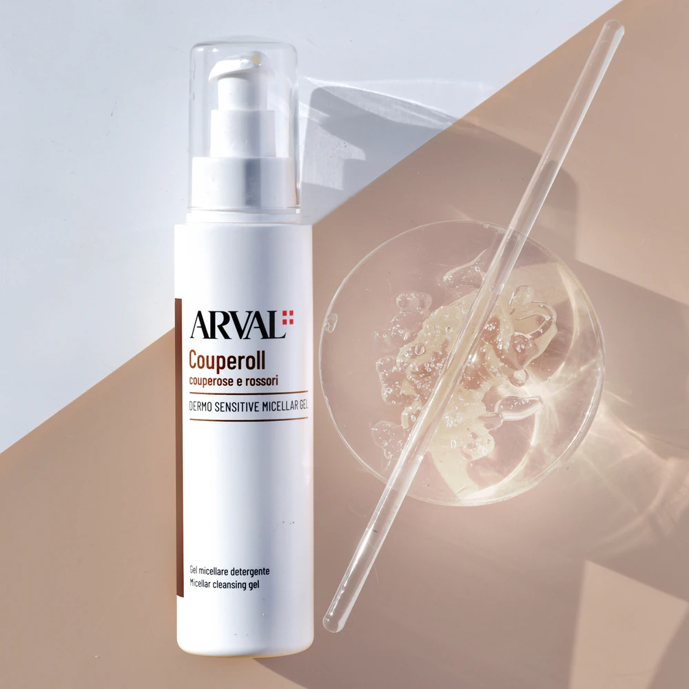 Arval Couperoll Dermo Sensitive Micellar Gel Micellar cleansing gel for sensitive skin with a tendency to blush