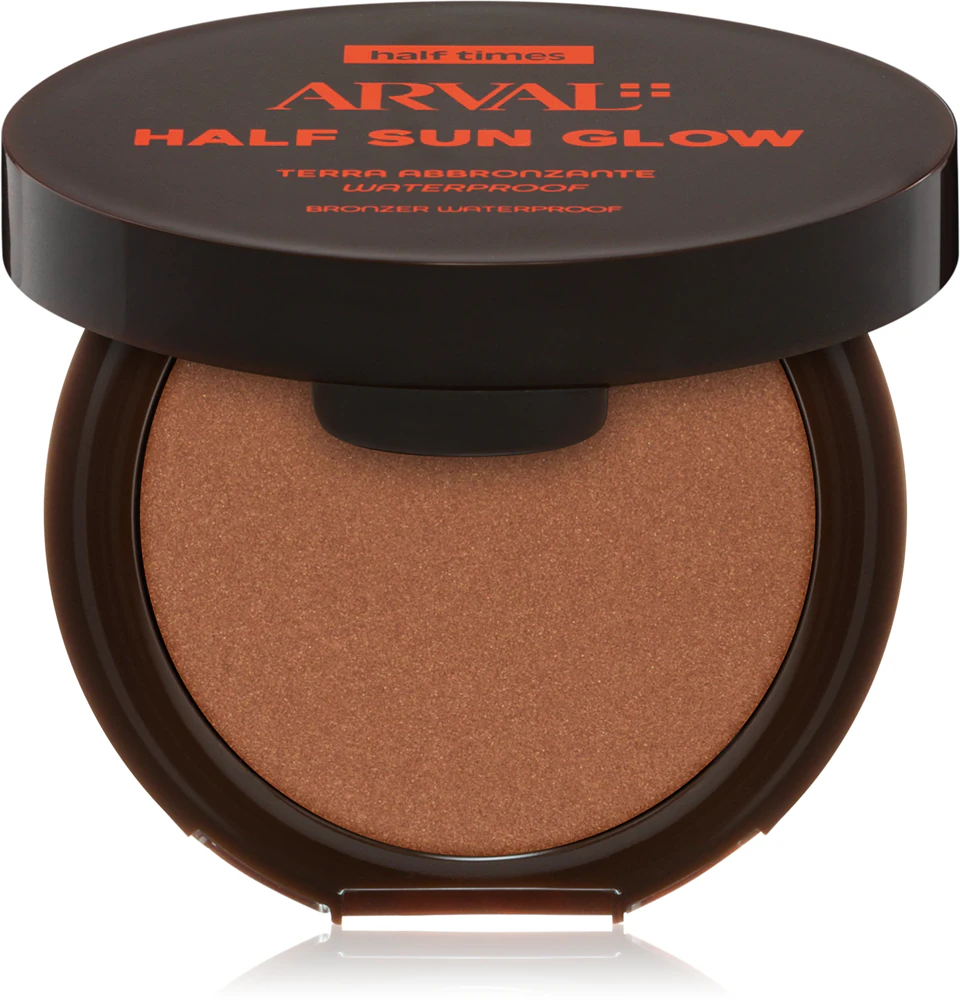 Arval Half Times Half Sun Glow Waterproof Bronzer waterproof bronzing powder