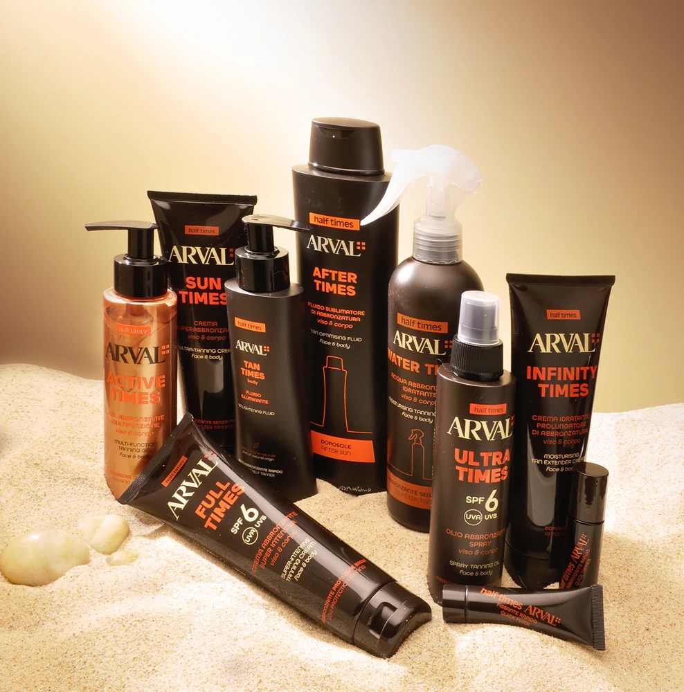 Arval Half Times Tan Times Body Self-Tanning Emulsion For Body and Legs
