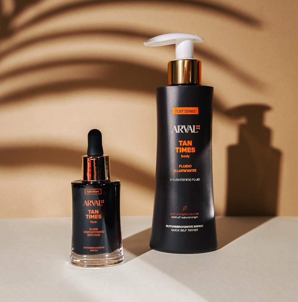 Arval Half Times Tan Times Face Self-Tanner