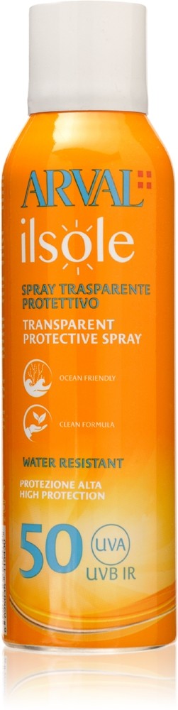Arval IlSole Transparent Protective Spray SPF 50 Sunscreen SPF 50