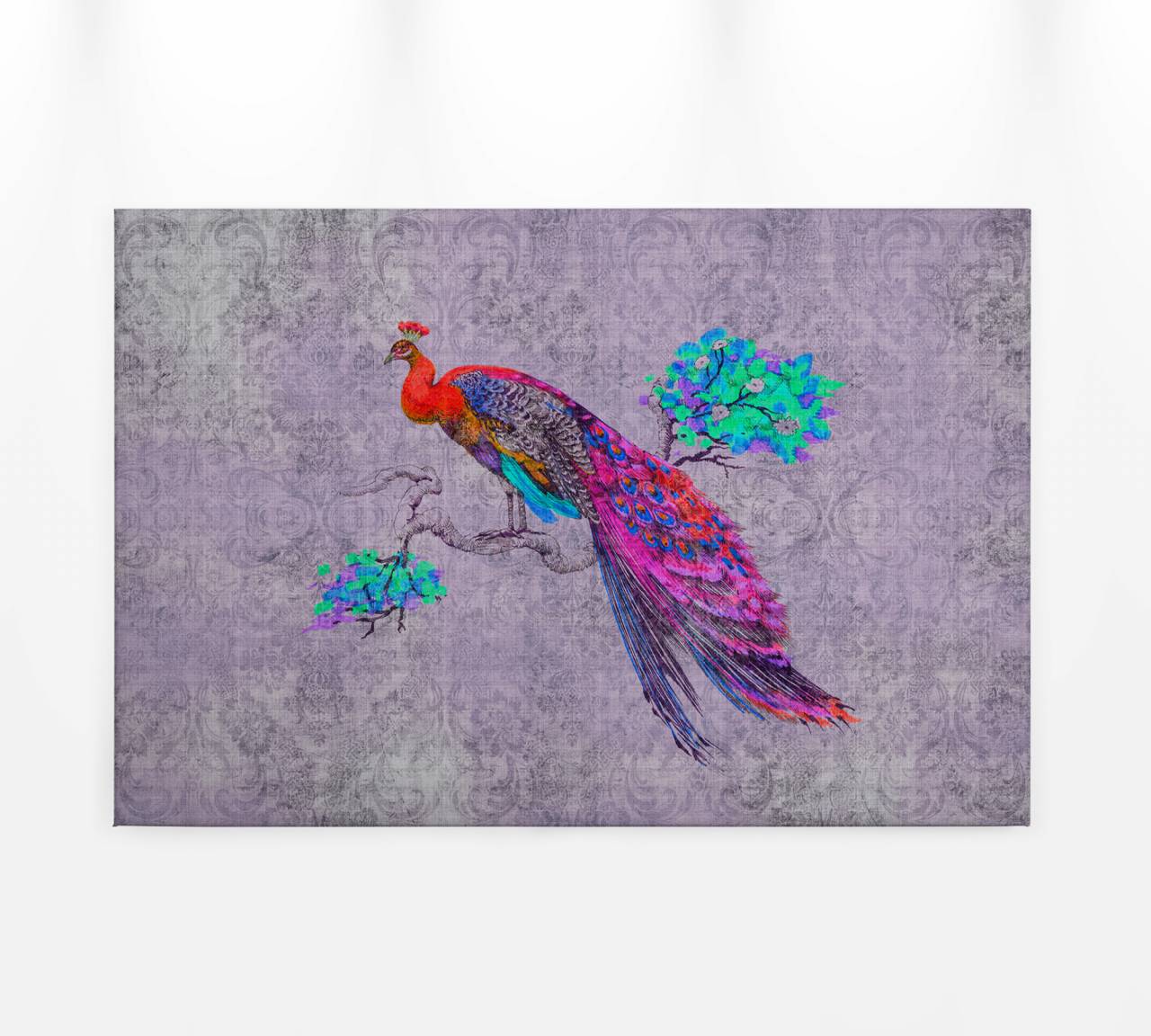 As creation canvas picture animals purple dd120499