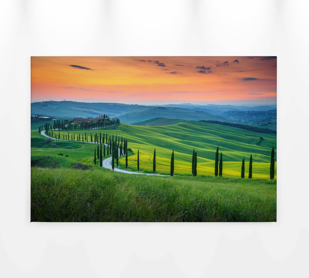 As creation canvas picture Tuscany Green DD120312