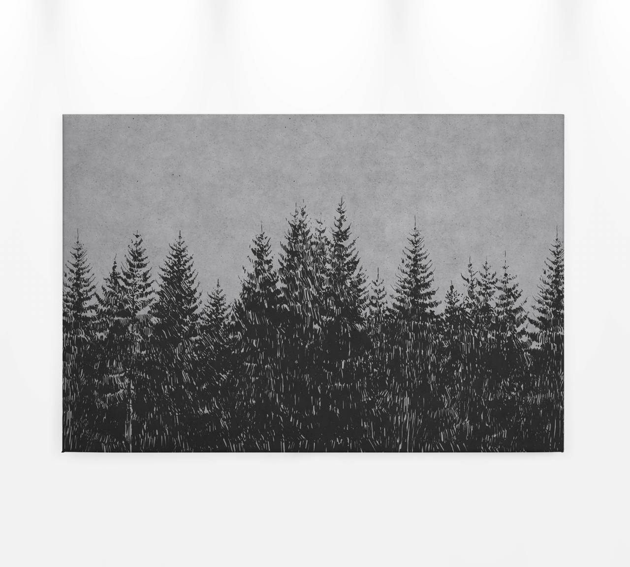 As creation canvas image forest gray dd120386