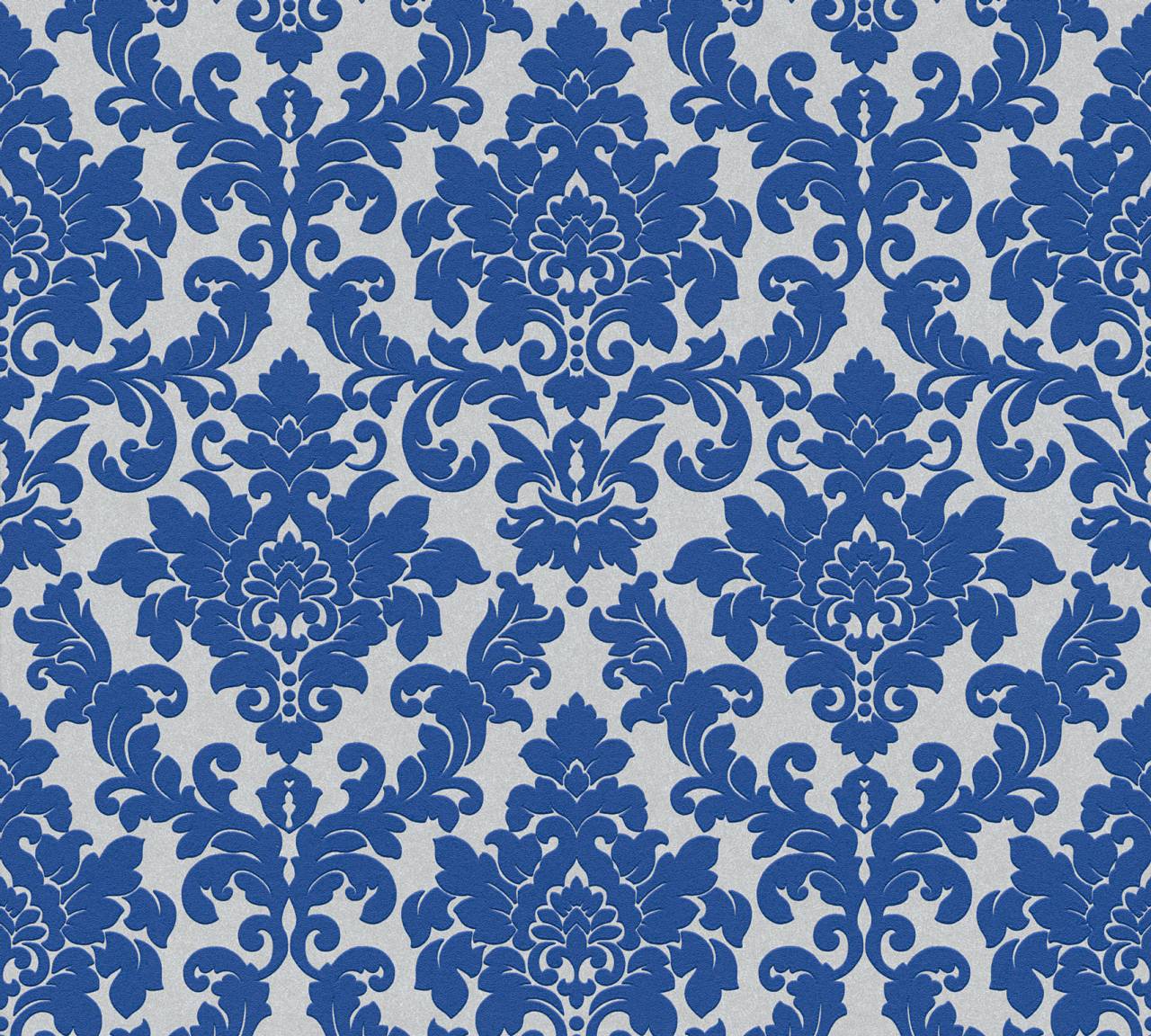 As création Vliestapete Baroque wallpaper Royal Blau 360956