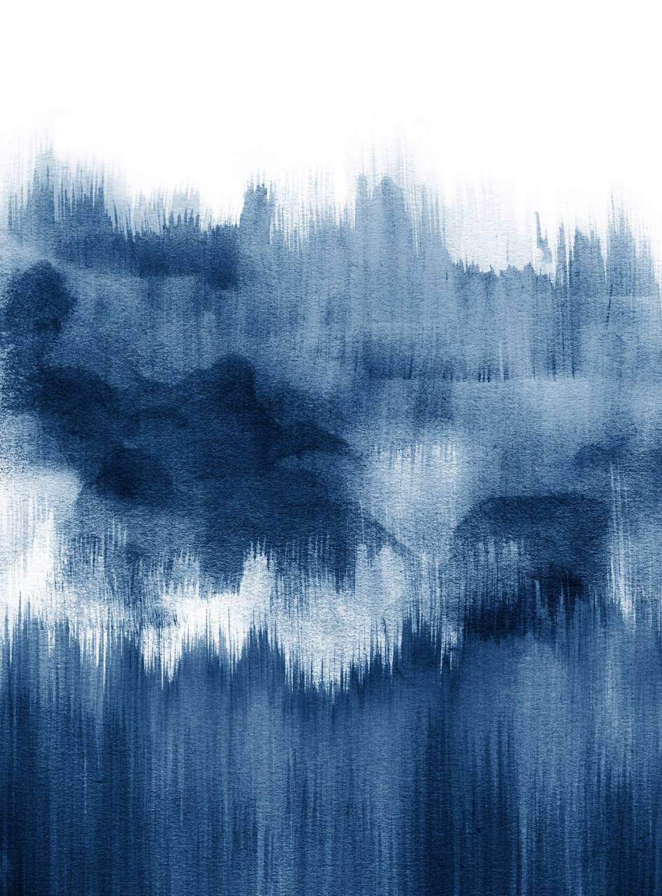 A.S. Creation As Photo Wallpaper, Brush Strokes, Blue Design Walls 2 Dd119165