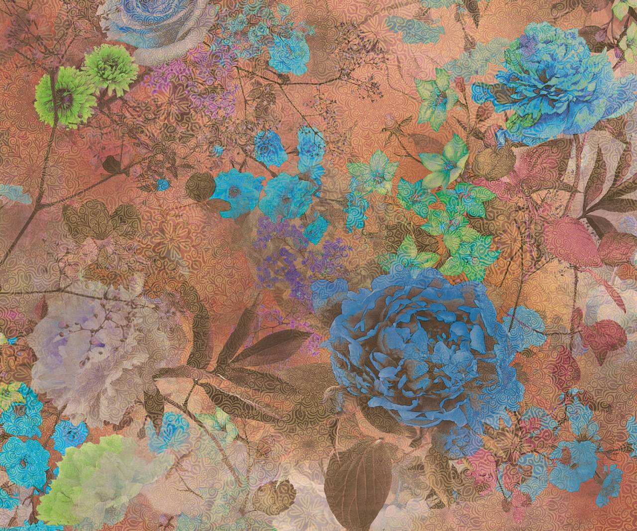 A.S. Creation As Photo Wallpaper Colour Plants Atelier 47 Dd117820