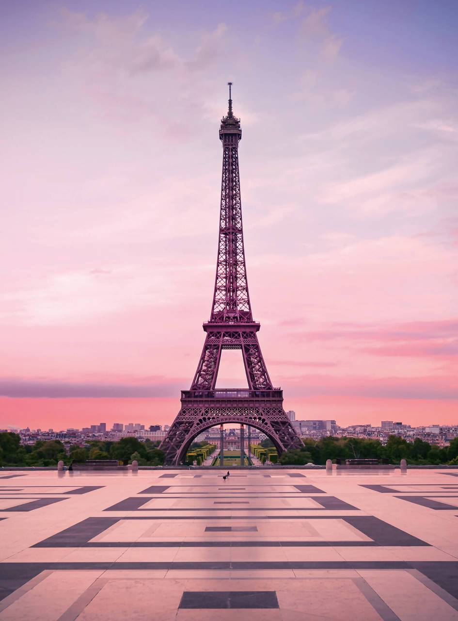 A.S. Creation As Mural Eiffel Tower At Sunset Designwalls 2 Dd119056