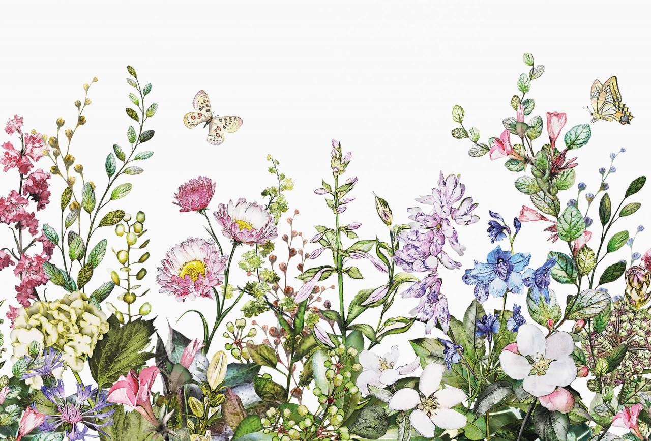 A.S. Creation As Mural Summer Flowers Designwalls 2 Dd119022