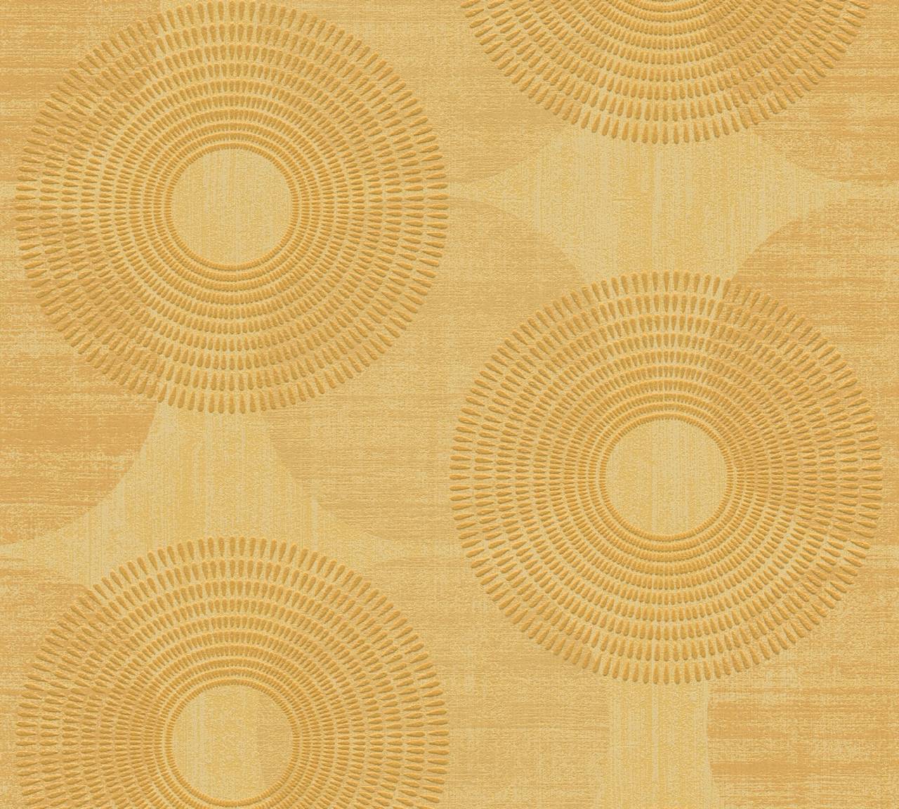 As fleece wallpaper attractive points circles yellow 378324