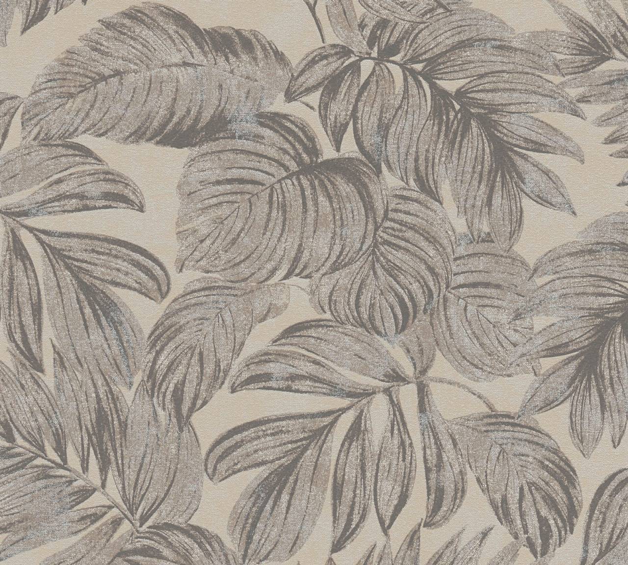AS fleece wallpaper Casual Living Braun Floral 393402