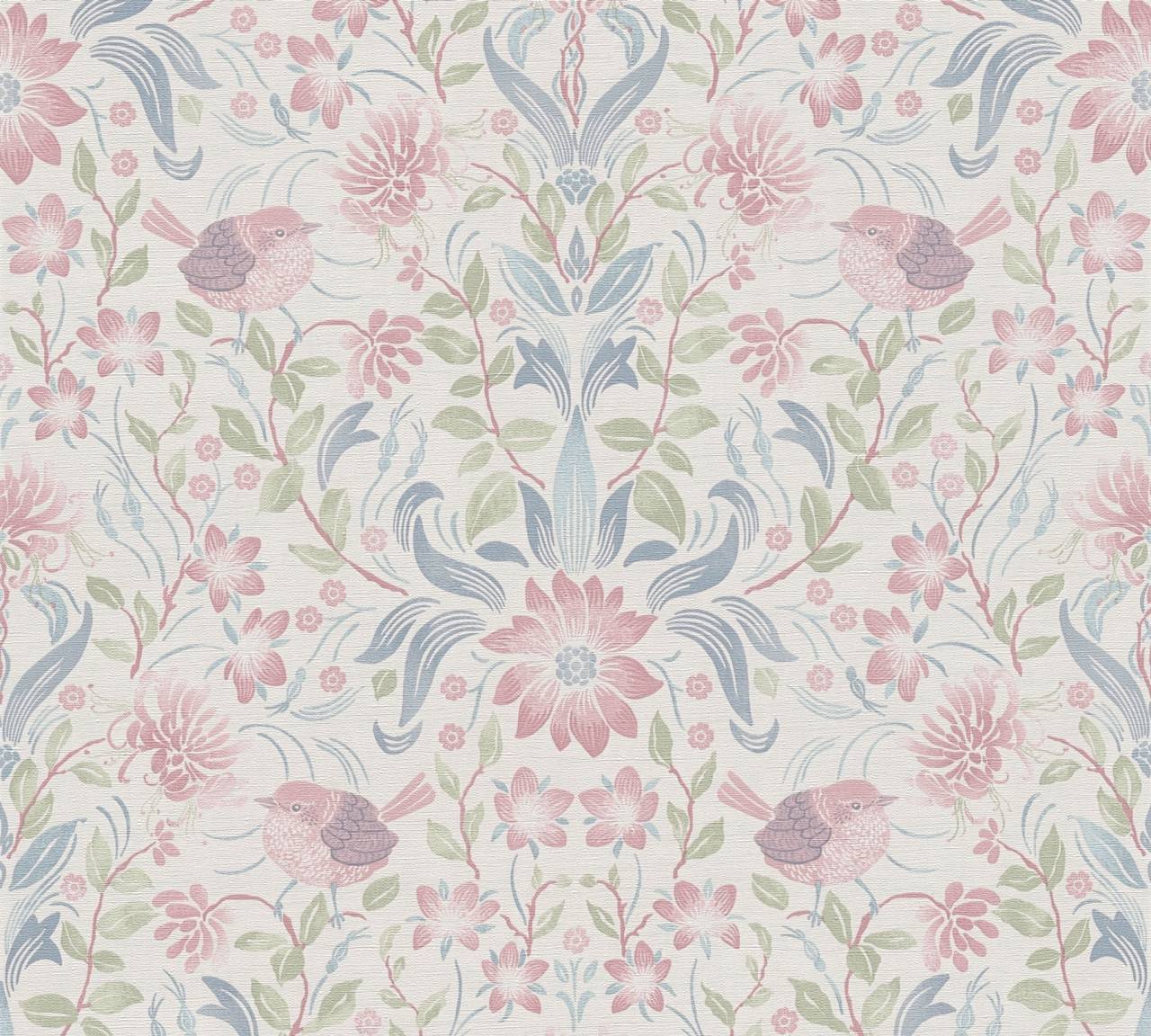 As fleece wallpaper Maison Charme Floral Creme 390753