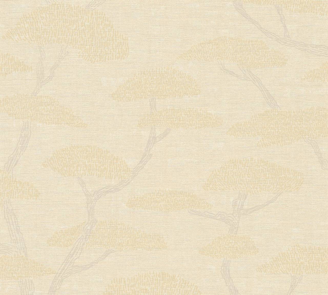 AS Vliestapete Nara Satintpete Baum Wallpaper 387413
