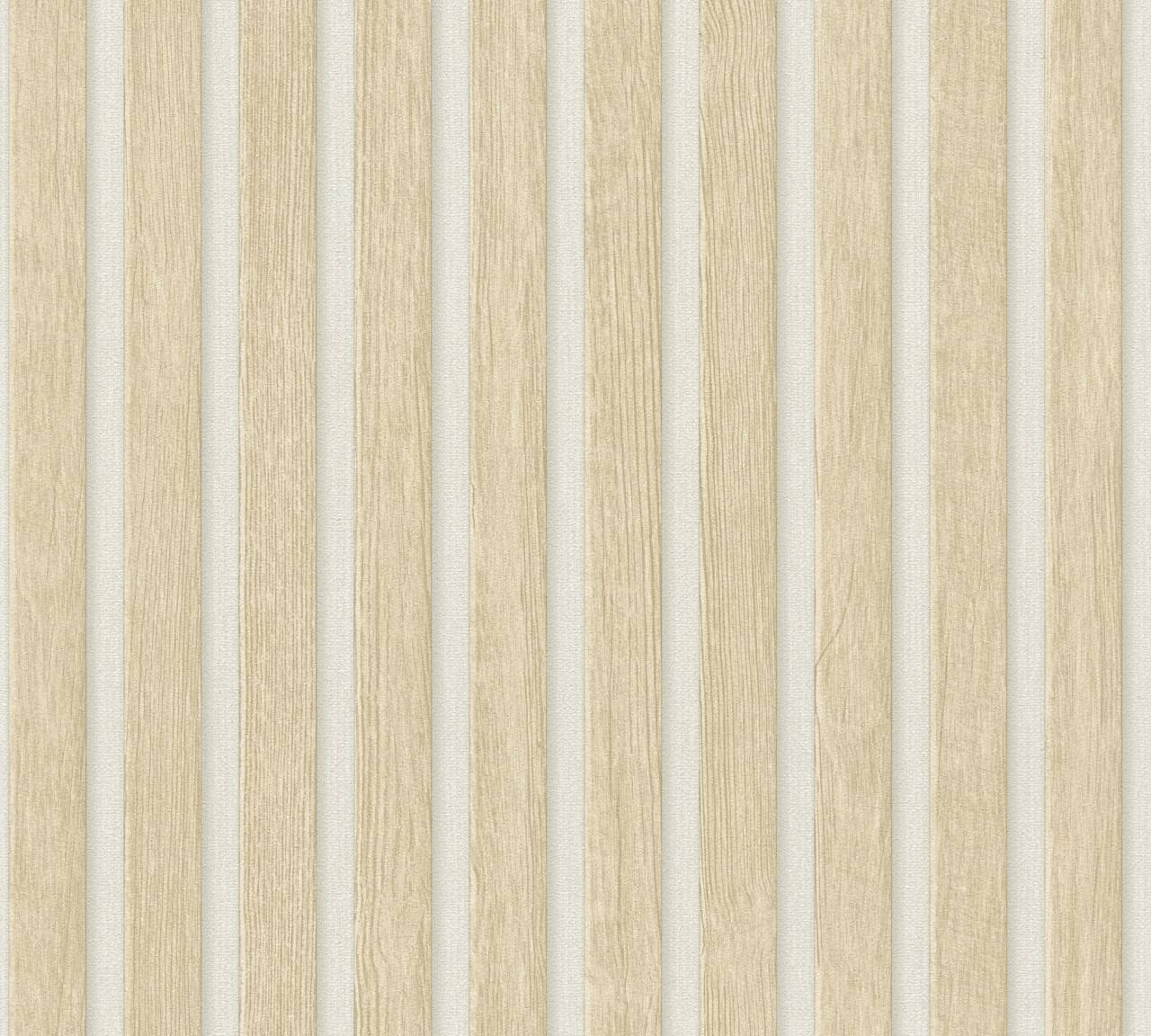 AS non -woven wallpaper Pintwalls II wood panels wood look 391097