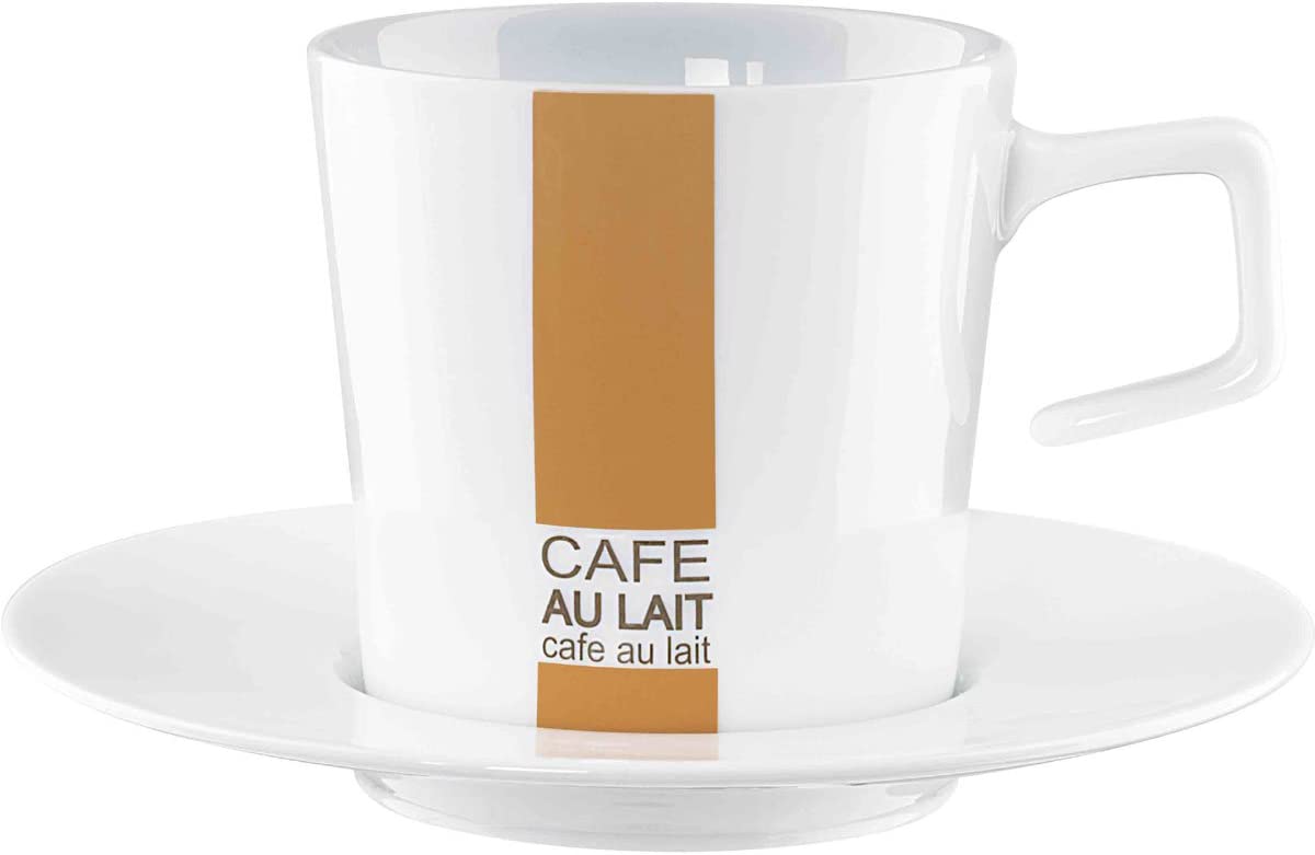 ASA 19820/097 Caffe Al Bar Cafe au Lait Cup with Saucer 0.25 L