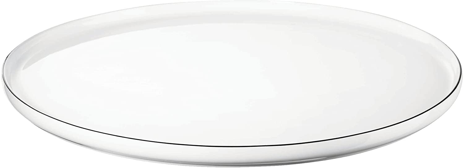 ASA Ocoligne 21 cm Porcelain Dessert Plate, White