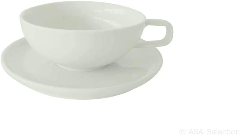 ASA 25111250 Hummingbird Tea Cup, Porcelain, White, 13 x 13 x 5.5 cm 2 Units