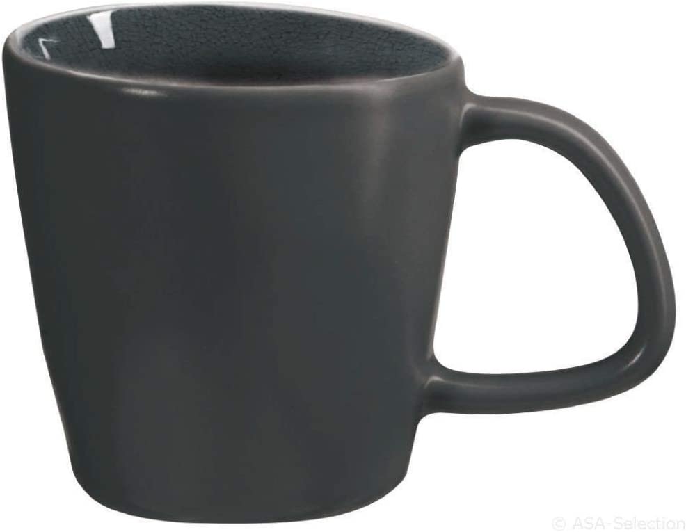 ASA 26061044 Mug Mug Cup Coffee Cup – A La Maison – Oyster/Grey 0.3 L/Height 9.5 cm Diameter 9.5 cm