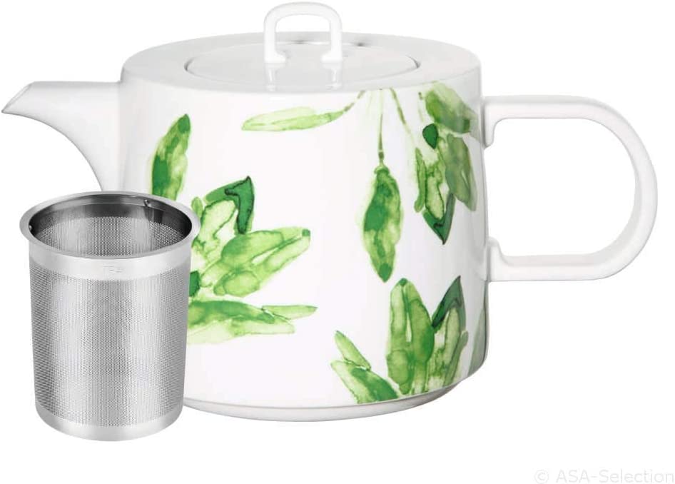 ASA Muga Teapot, White, 1.25 Litre