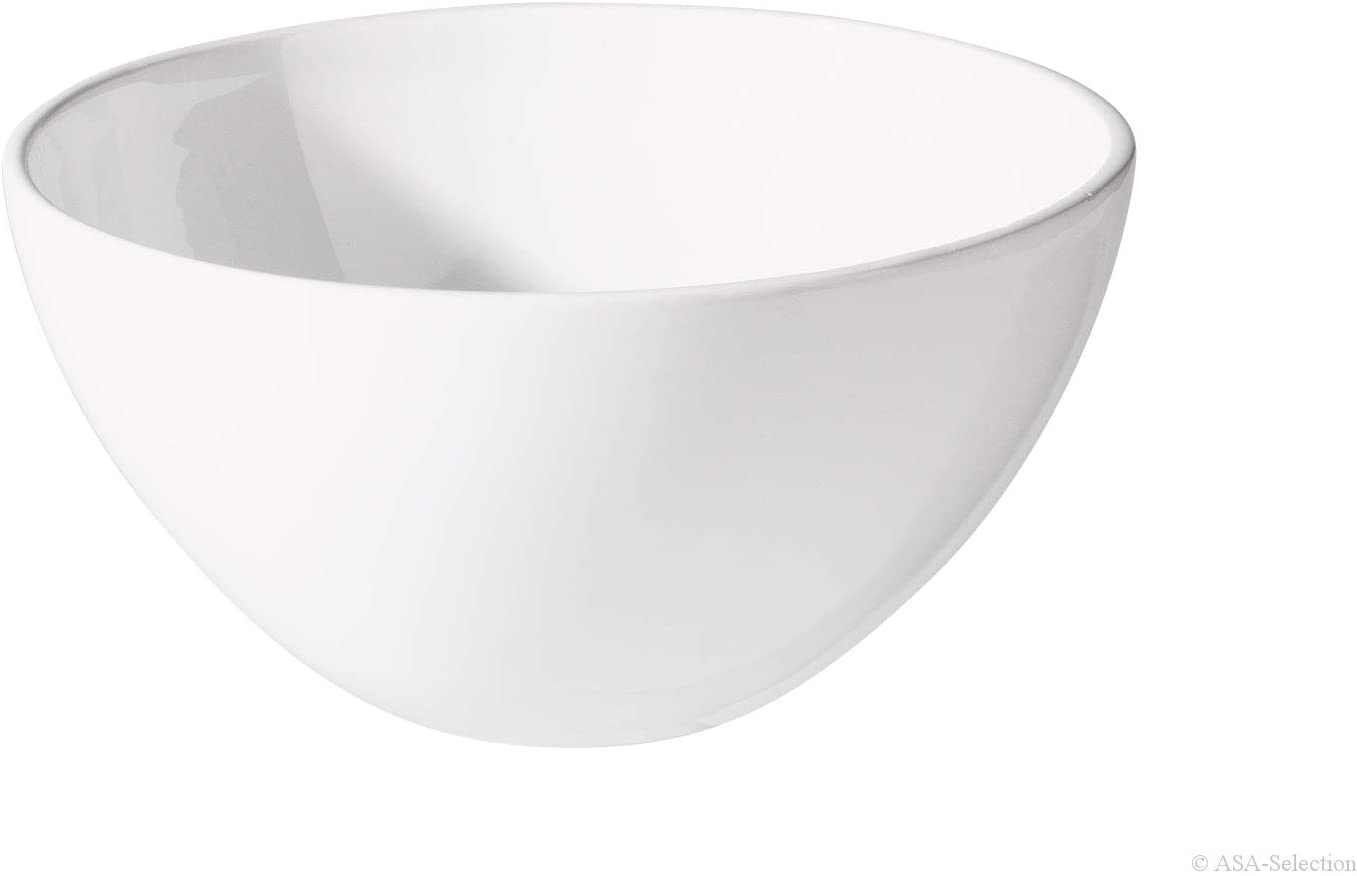 ASA Bowl, Ceramic, White, 36 x 36 x 8 1