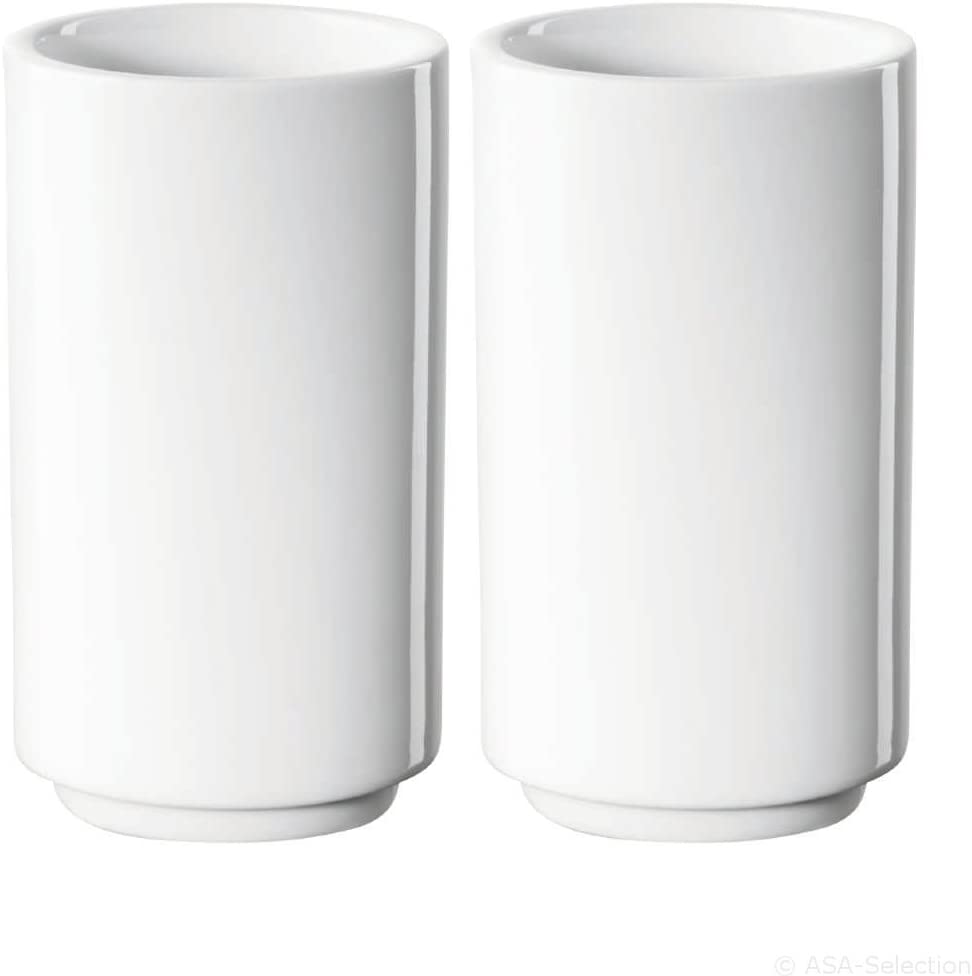ASA 51501017 Apero Novo Grissini Mug 10.7 cm Set of 2, White