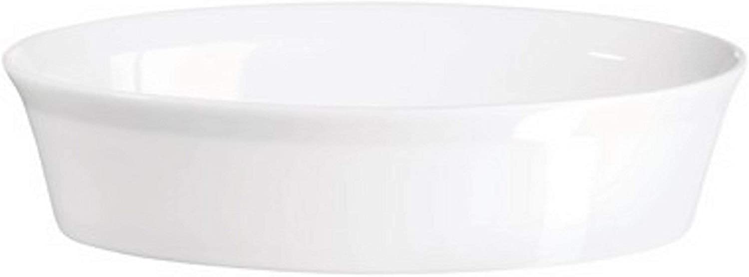ASA Burr dish, porcelain, white, 27 x 17 x 6.5 cm