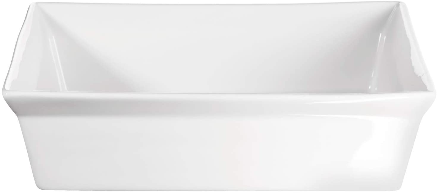 ASA 52032017 Porcelain Gratin Dish 23 x 23 x 6 cm White
