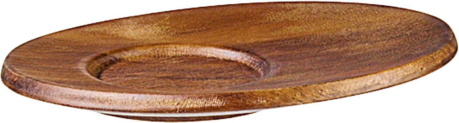 ASA Chava Mat Oval Bended Wood Mahogany, Wood, white, W: 11 cm 93302970