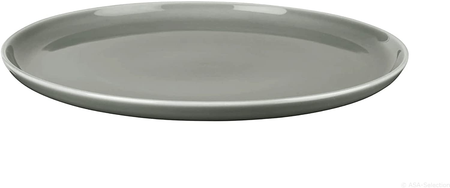 ASA Hummingbird 25300250 Dinner Plate Diameter 26.5 cm Height 1.8 cm Grey