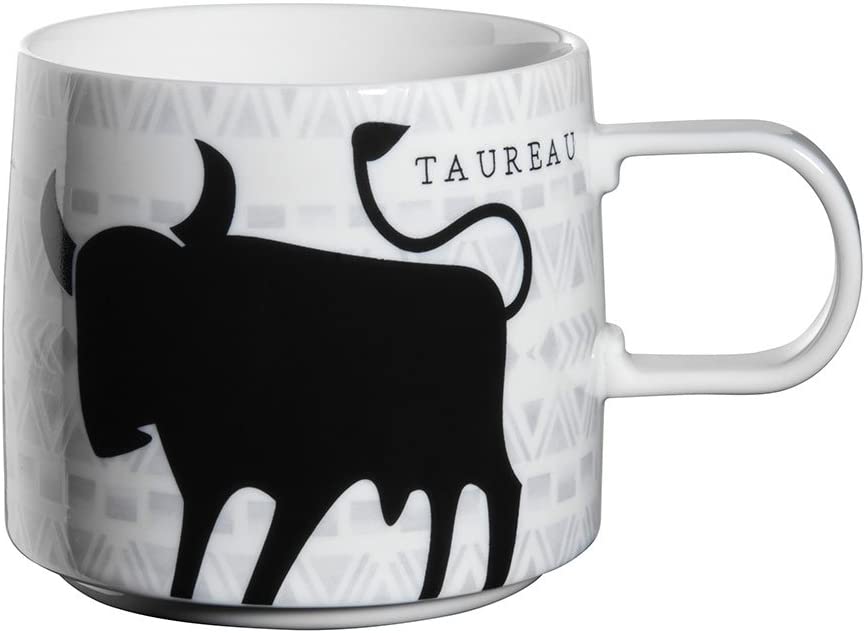 ASA – Mug – Star Signs – Taurus Zodiac Sign – Porcelain ø9,5 x h8,6 cm/350 ml