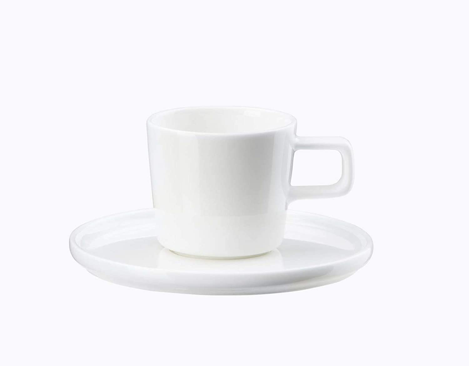 ASA OCO 2029013 Coffee Cup with Saucer Porcelain 200 ml White