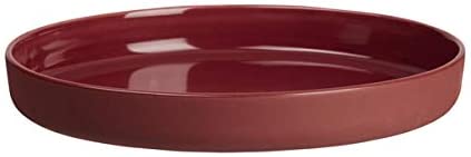 ASA - Plate/Bowl - Stoneware - Burgundy - Diameter 20.5 cm x Height 2.7 cm - Stoneware