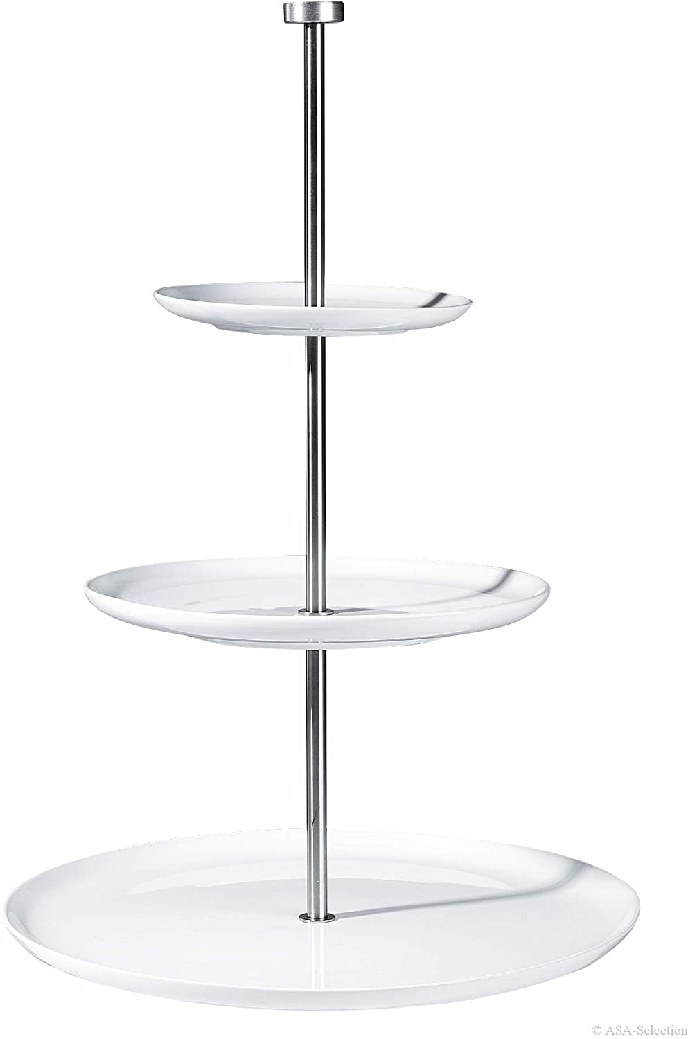 ASA Selection 2011013 Cake Stand 3 Tier Round