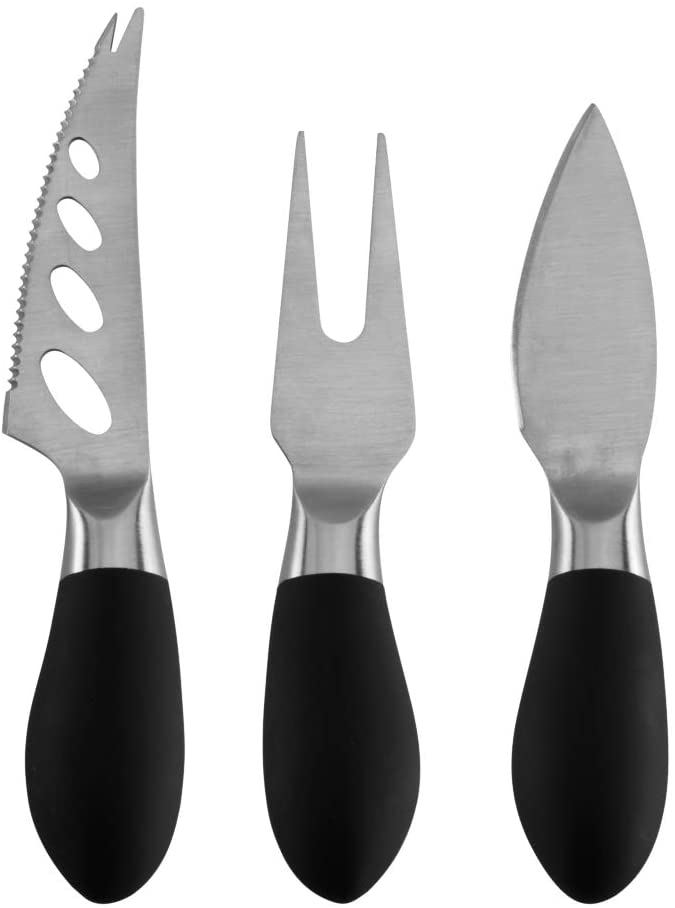 ASA Selection of Fromage Cheese Knife 3-Piece Set in Box 18/8 Stainless Steel