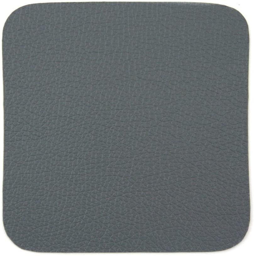 ASA Set of Table Mats and Coasters, Leather Effect