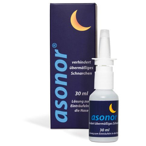 ASONOR® nasal spray against snoring