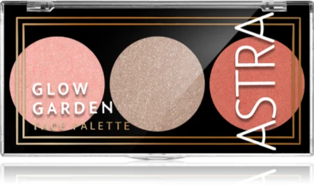 Astra Makeup Palette Glow Garden Highlighter Palette
