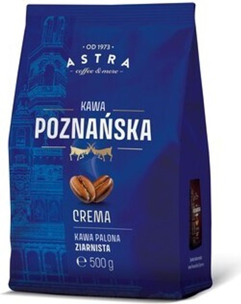 Astra POZNAŃ Crema bean coffee 500g
