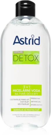 Astrid CITYLIFE Detox micellar water 3 in 1 for normal to oily skin