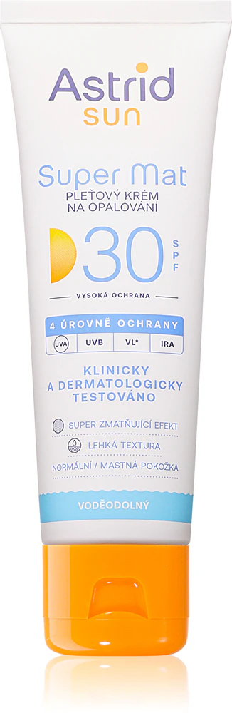 Astrid Sun Tanning Face Cream SPF 30