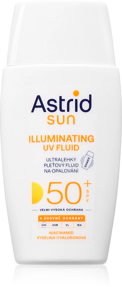 Astrid Sun skin fluid for tanning