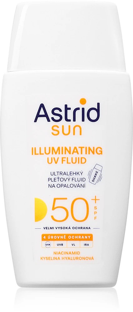Astrid Sun skin fluid for tanning