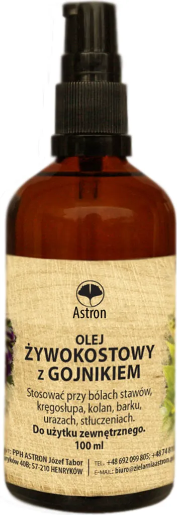 ASTRON Comfrey Oil with Radish 100 ml