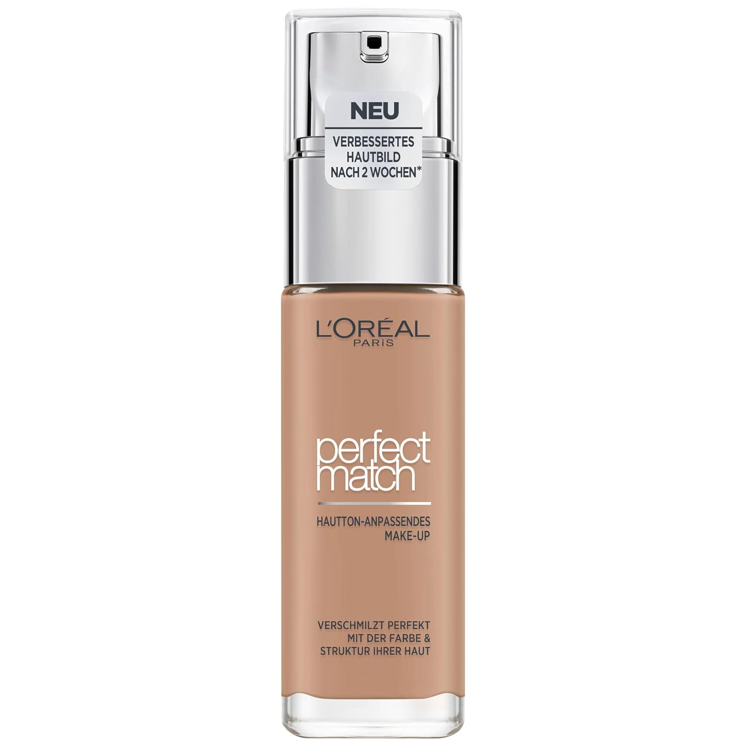 L \ 'Oréal Paris Perfect Match-Up 5.D/5.W Golden Sand, Liquid Foundation with Hyaluron and Aloe Vera, 30 ml