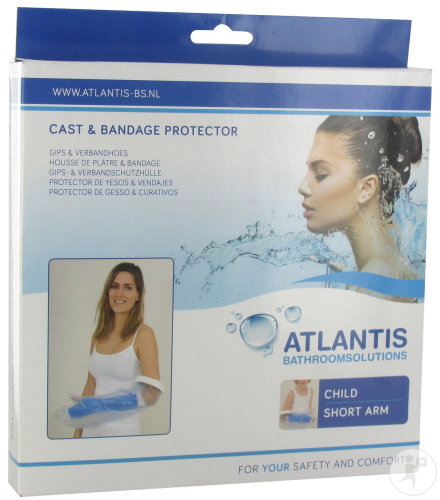 Atlantis plaster and bandage protective cover half arm child 1 piece