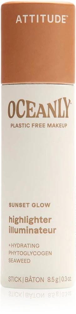Attitude Oceanly Plastic Free Makeup solid cream highlighter