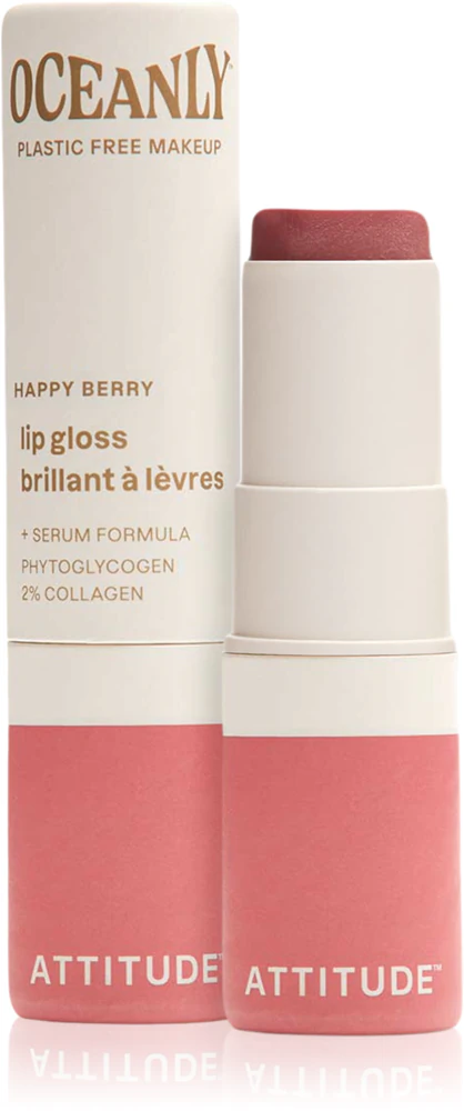 Attitude Oceanly Plastic Free Makeup Lipgloss with moisturizing effect