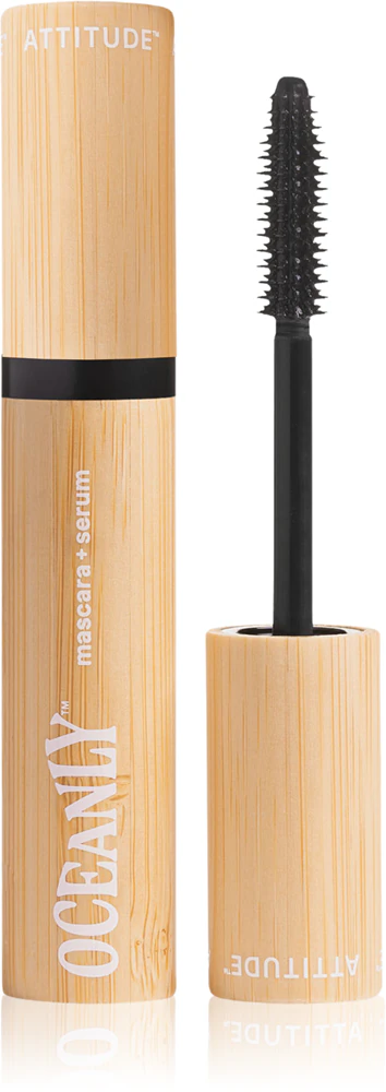 Attitude Oceanly Plastic Free Makeup Mascara with Serum with Nourishing Effect