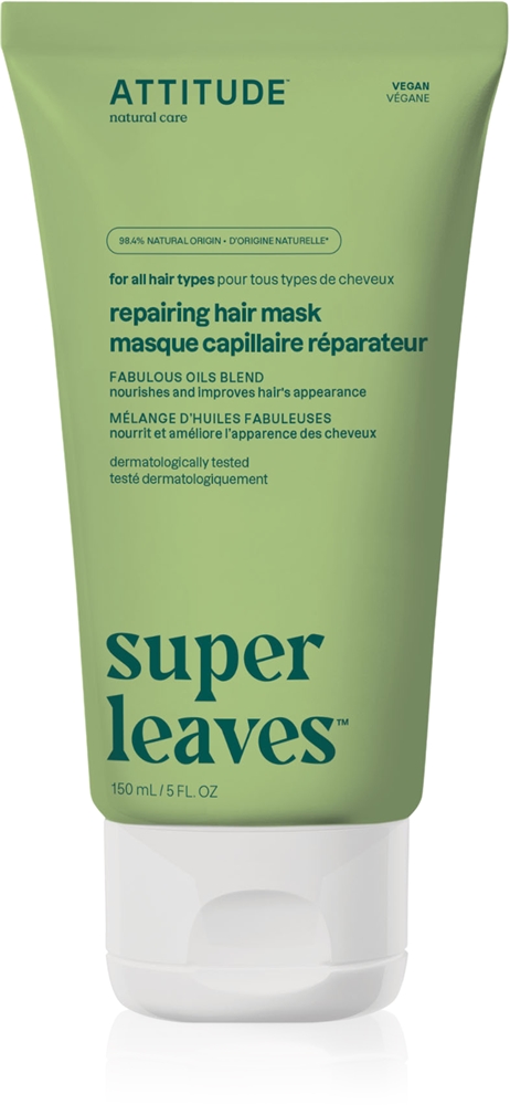 Attitude Super Leaves Fabulous Oils Blend Mask with nourishing effect For normal to dry hair